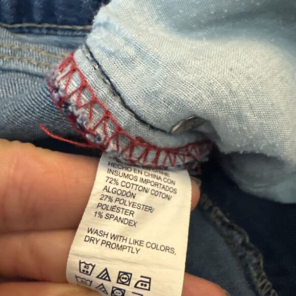 Van Heusen Slim Men's Denim Blue Jeans ~ Sz 34W 29L - Picture 5 of 7